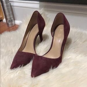 MICHAEL KORS size 6 burgundy heels